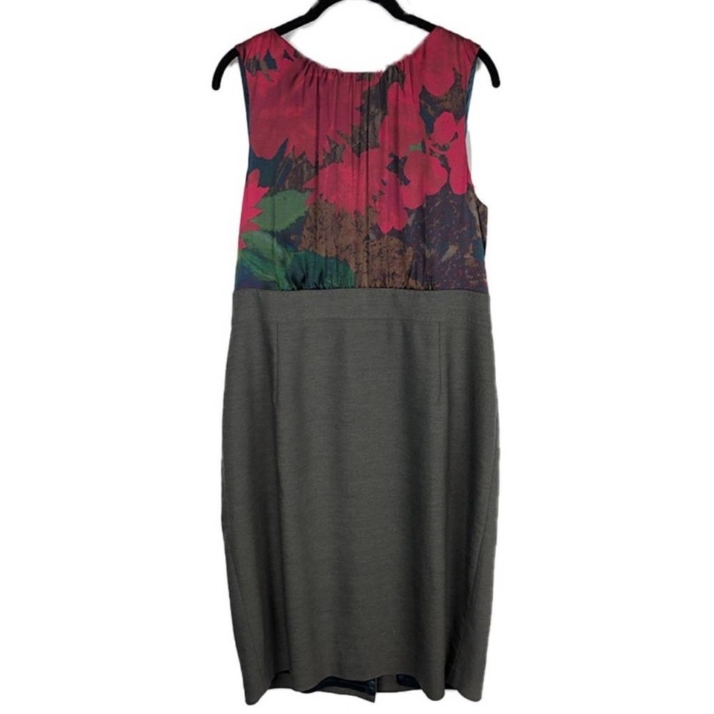 Elie Tahari silk bodice aline dress size 8 - Picture 1 of 6